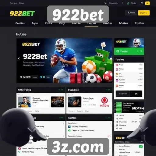 Recursos e funcionalidades do site 922bet